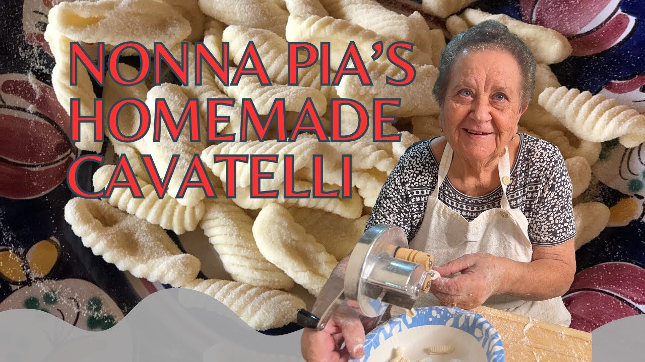 How does Nonna Pia make her Homemade Cavatelli? Watch to Find Out!