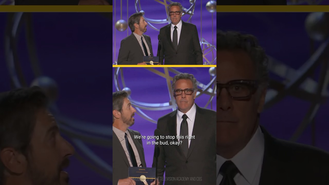 That is a GOOD question 👀 #RayRomano #Emmys #Shorts