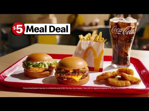 McDonald’s $5 Meal Deal Commercial | Irresistible Value and Flavor! 🍔🍟 #tvcommercials @McDonalds