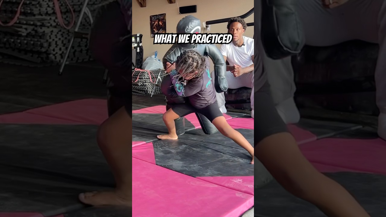 Jiu Jitsu training for kids
