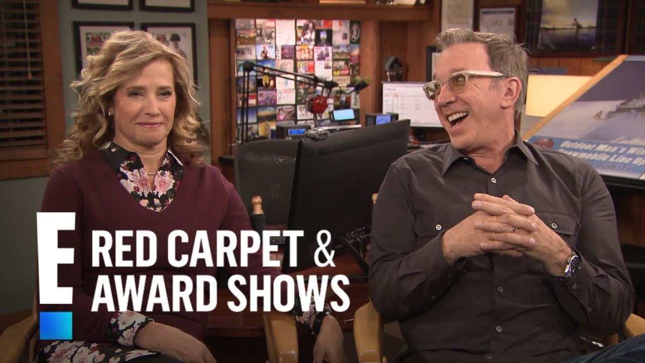 Tim Allen & Nancy Travis Reveal Why They Won't Mention Trump | E! Red Carpet & Award Shows