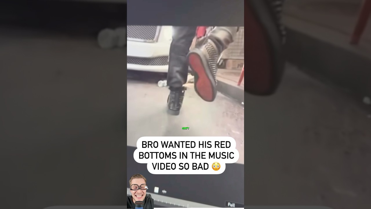 Would You Do This? #crazy #rich #rapper #redbottoms #christianlouboutin #sneakers #explore #fyp