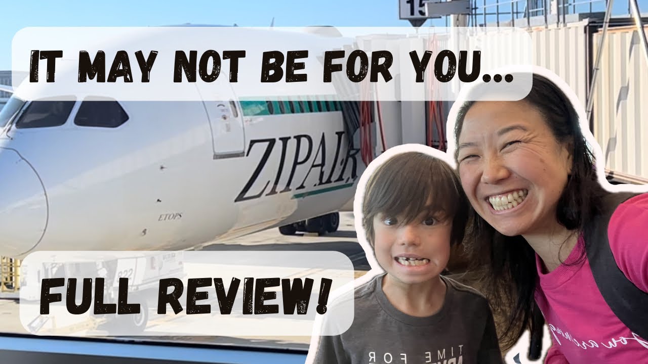 Zipair flight full review  - watch before you book your trip to Japan!