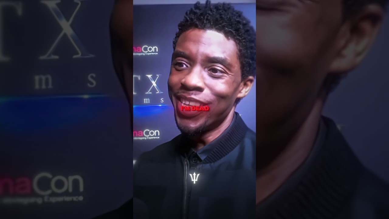 Chadwick Boseman Tried to Warn Us... But No One Realized 😢💔