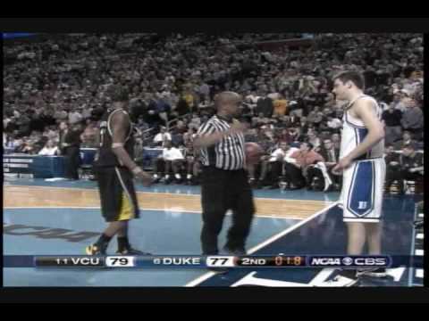 Eric Maynor w/ "The dagger!" (VCU vs Duke Pt.2)