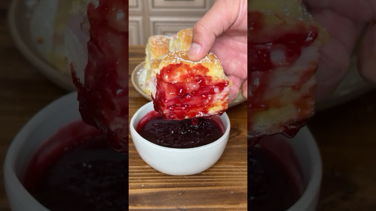 Monte cristo sliders- my way! #montecristosandwich #sliders