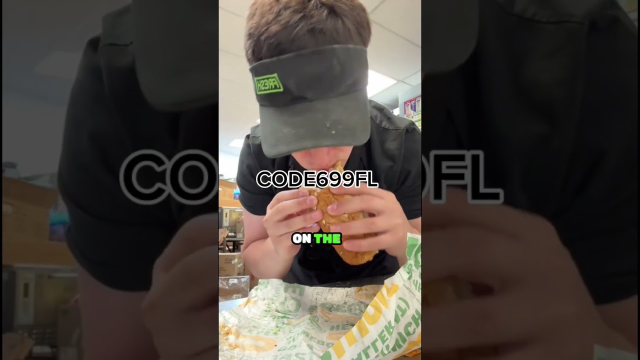 SUBWAY FOOTLONG FOR JUST 5$ 🥪  #food #subway #footlong #free #deals #chicken #glitch #food #deals