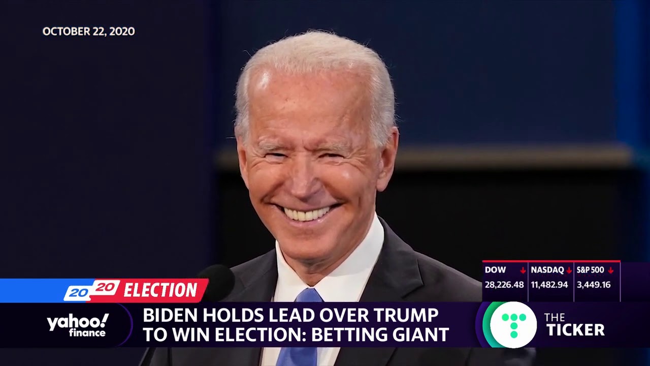 2020 election odds: Joe Biden maintains lead over President Trump
