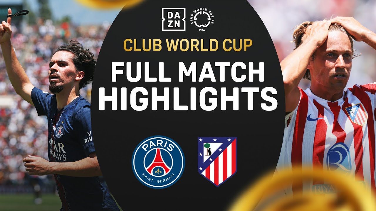 PSG OVERPOWER Atlético Madrid In 4-0 Finish | FIFA Club World Cup