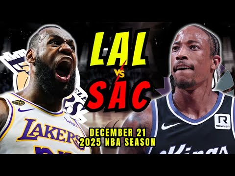 Lakers vs Kings Full Game Highlights | Dec 21 | 2025 NBA Season