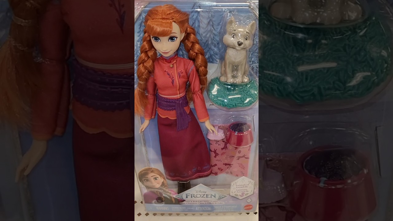 Doll💗Collector #shorts Anna & Wolf Set #new #doll #target #dolls #toyhunt #fun #shopwithme #disney
