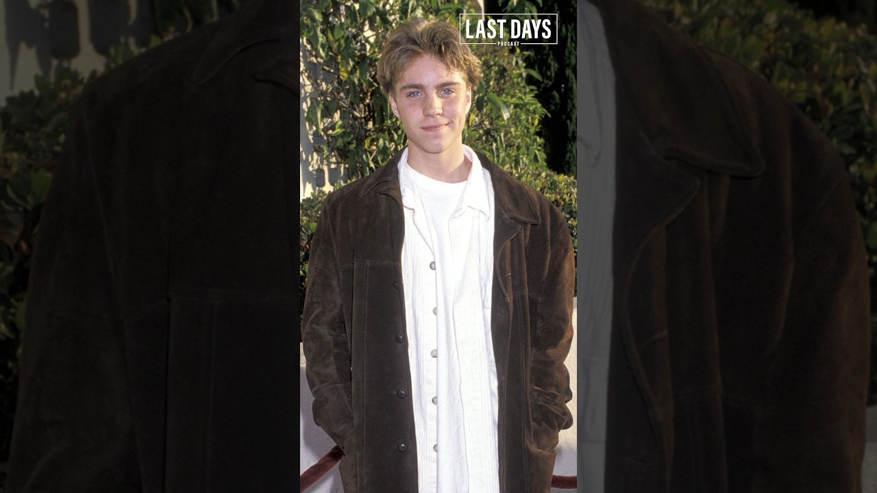 The final days of actor Jonathan Brandis #jonathanbrandis #death #actor