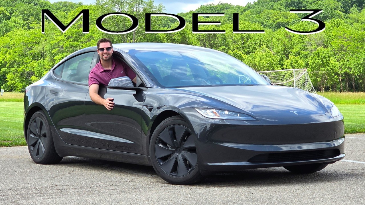 2025 Tesla Model 3 -- A Luxury Sport Sedan for UNDER $35,000?? (NEW)