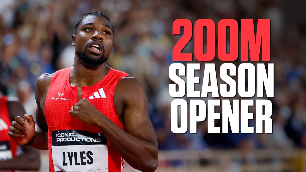 Noah Lyles vs Letsile Tebogo: 200m Olympic Rematch | 2025 Monaco Diamond League