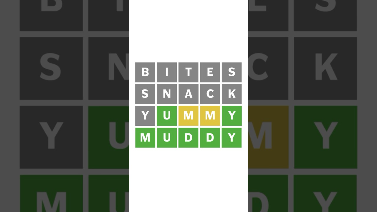 today’s wordle clue: it’s something bite-sized and delicious. 🍫 #chocolate #foodie #wordle #yum