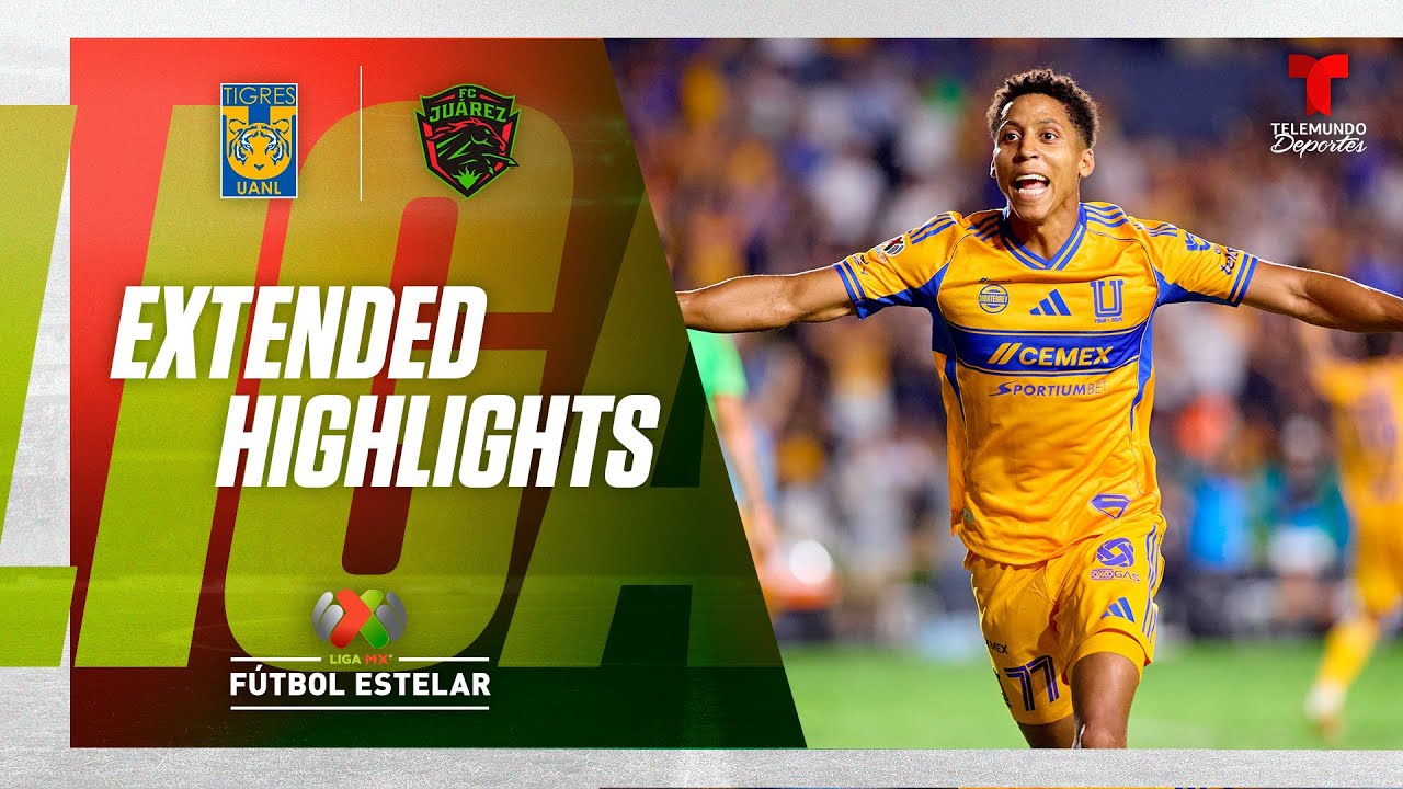 Tigres vs. Juárez (ESP) | Highlights Liga MX Fútbol Estelar Jornada 2 | Telemundo Deportes
