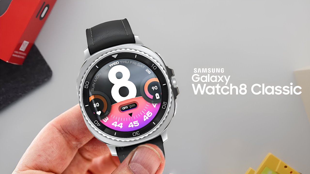 Samsung Galaxy Watch 8 Classic - Official First Look And Features