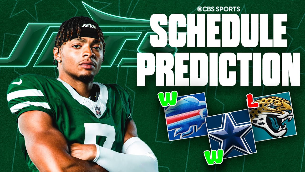 New York Jets 2025 Schedule Prediction | Could Justin Fields be the long-term solution at QB?