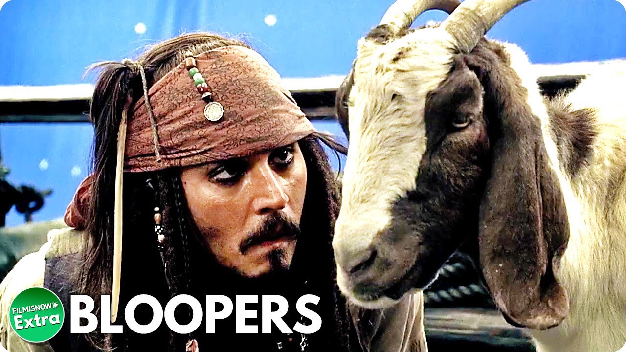 PIRATES OF THE CARIBBEAN: AT THE WORLD'S END Bloopers & Gag Reel (2007) with Johnny Depp
