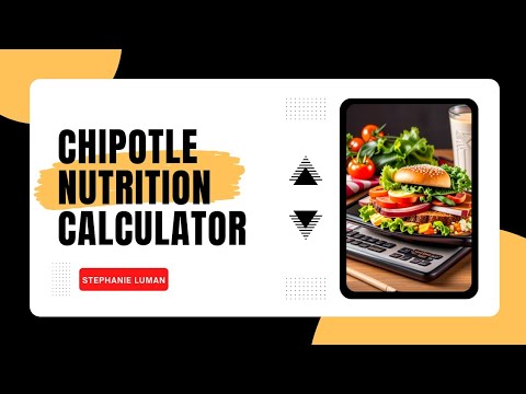 Chipotle Nutrition Calculator