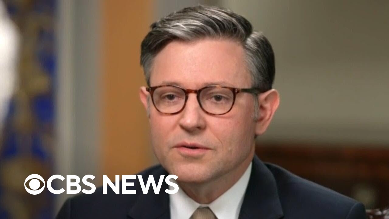 House Speaker Mike Johnson discusses Epstein controversy