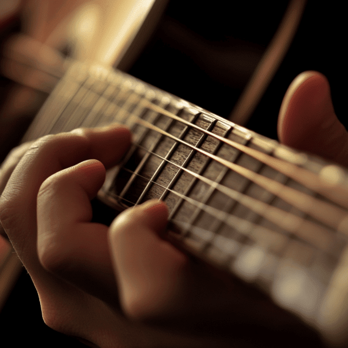 a chord guitar