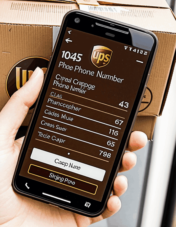 ups phone number