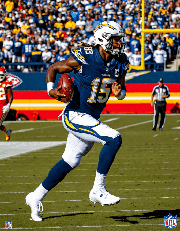 chargers vs kansas city chiefs match player stats