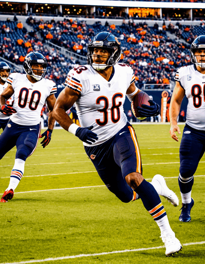 chicago bears vs washington commanders match player stats