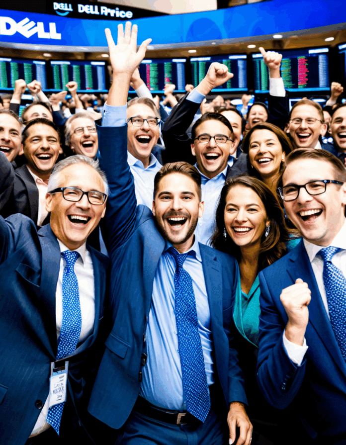 dell stock price