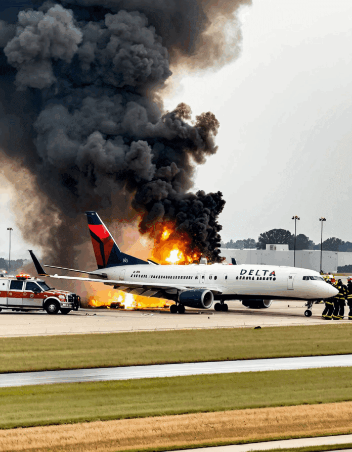 delta plane crash