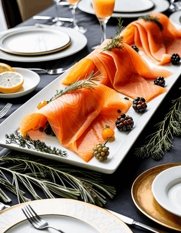 smoked salmon