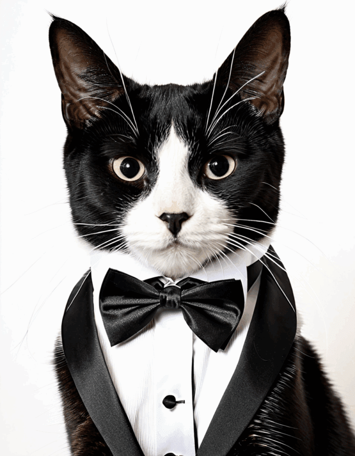 tuxedo cat