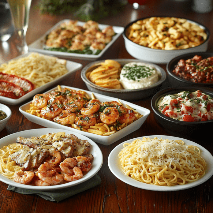 olive garden menu 2 for $25