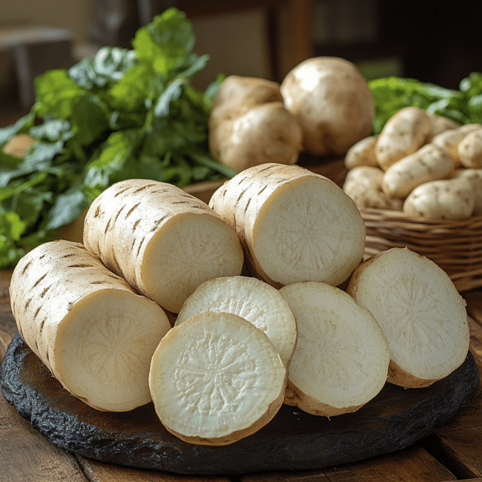 white sweet potato