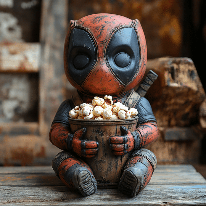 baby deadpool popcorn bucket