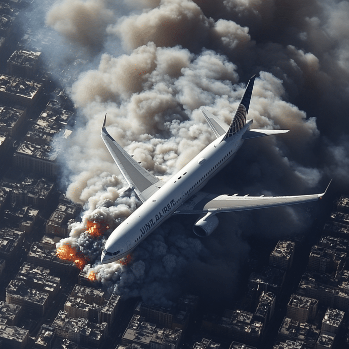 united airlines flight emergency landing