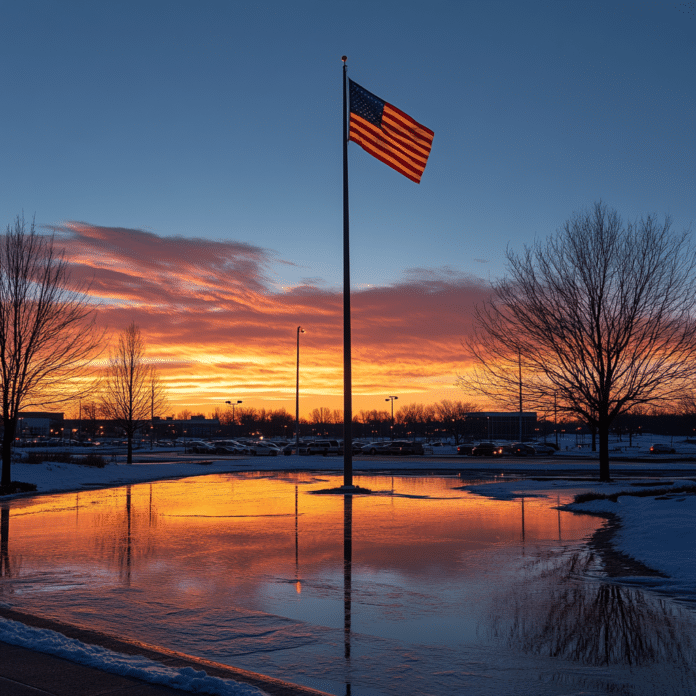 wisconsin flags half staff