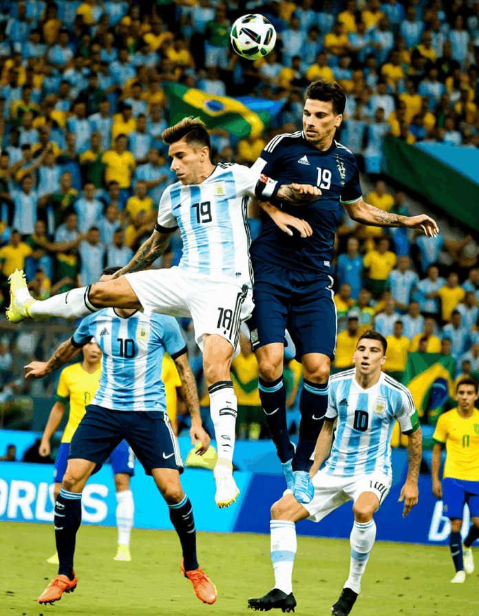 argentina national football team vs brazil national football team standings