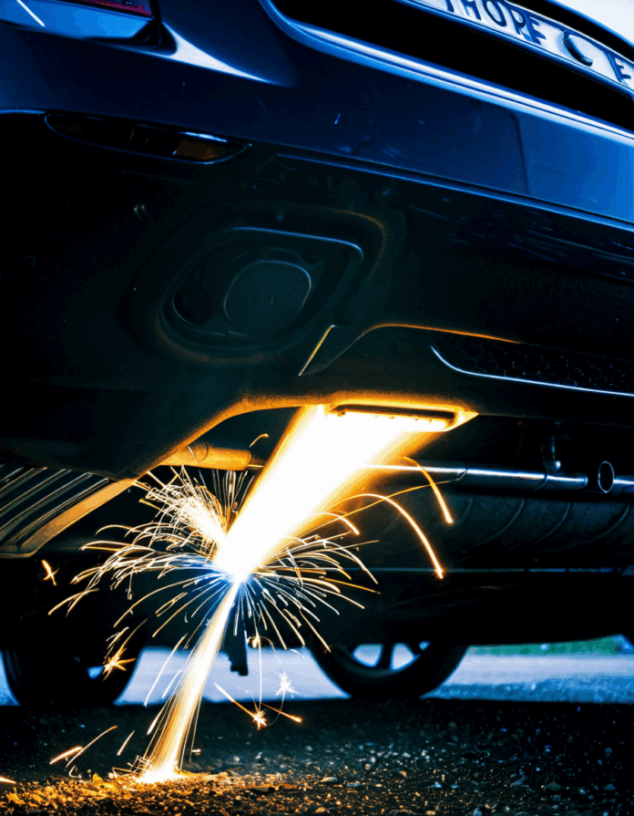 exhaust pipe