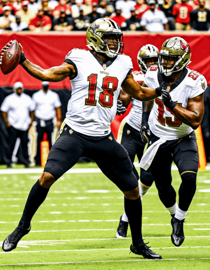 new orleans saints vs tampa bay buccaneers match player stats