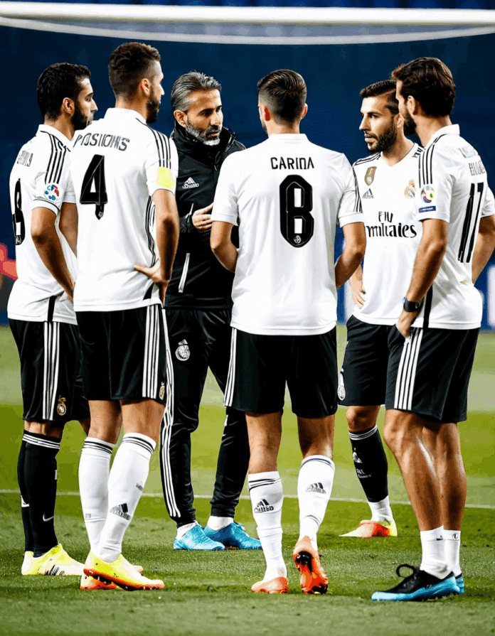 posiciones de real madrid