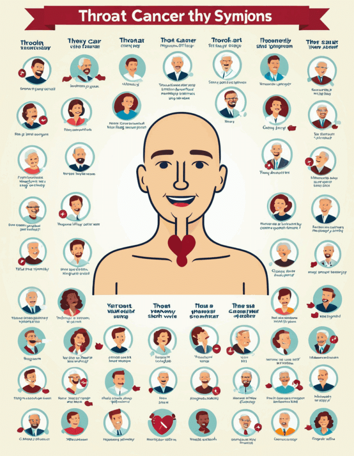 throat cancer symptoms