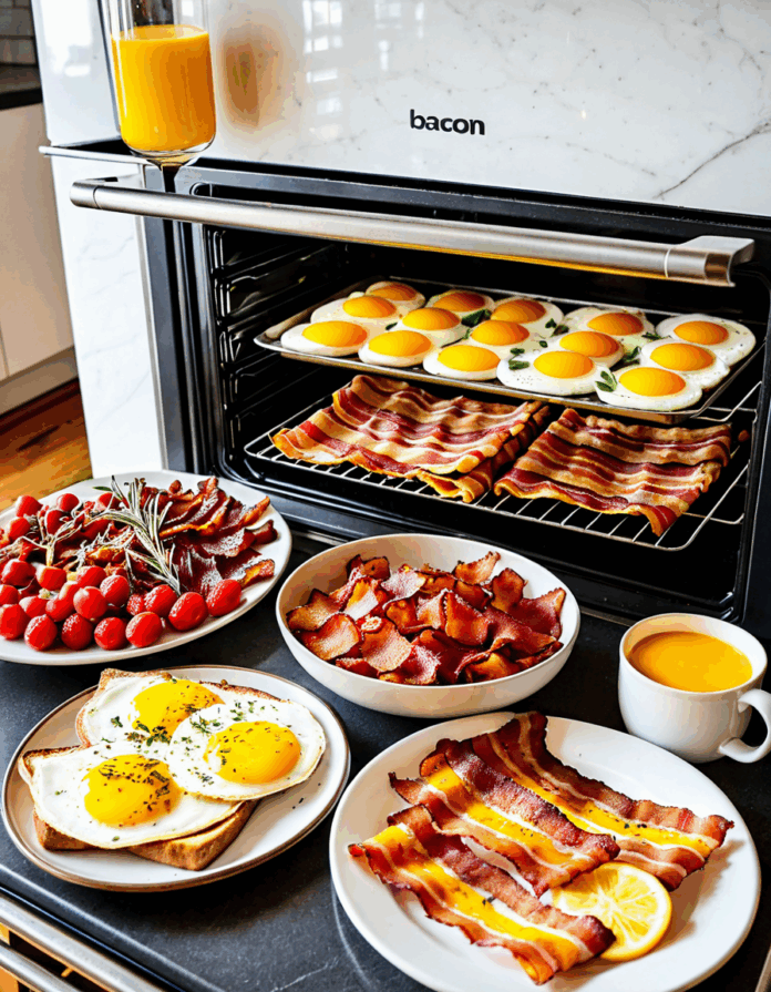bacon in the oven