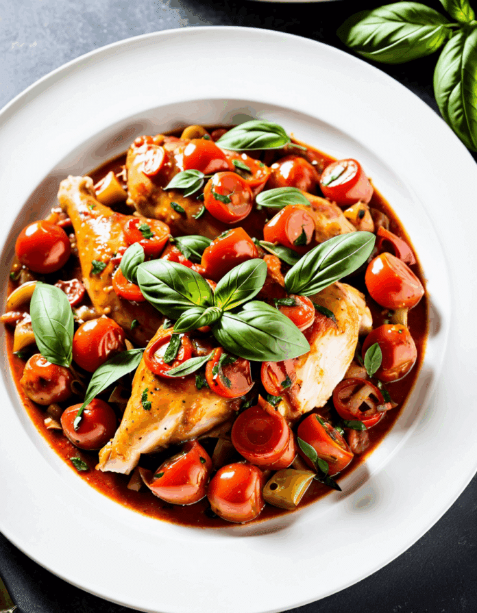 chicken cacciatore