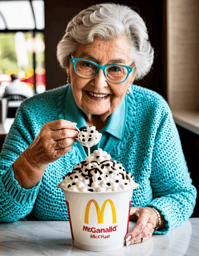 grandma mcflurry mcdonalds