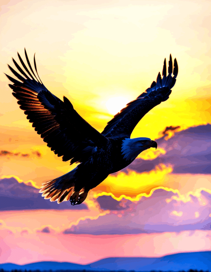 soaring eagle