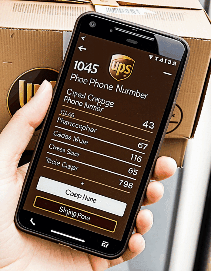 ups phone number